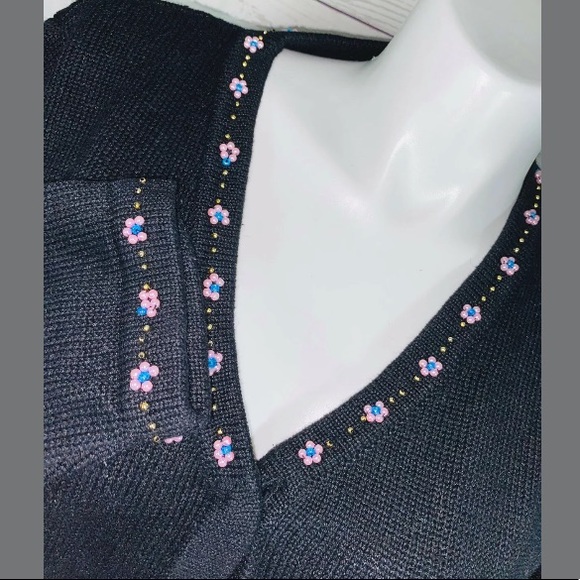 STORYBOOK KNITS SWEATER Cardigan Sequins - Picture 4 of 8